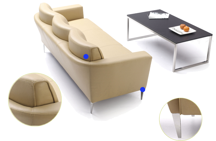 办公沙发|现代真皮沙发|办公家具|现代真皮沙发