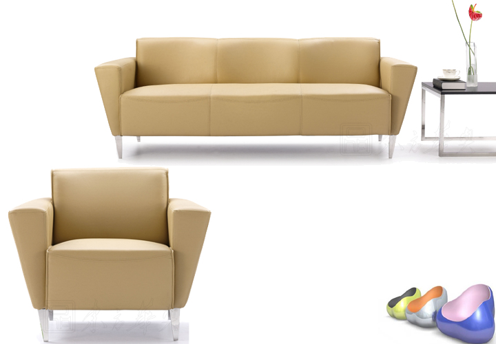 办公沙发|现代真皮沙发|办公家具|现代真皮沙发