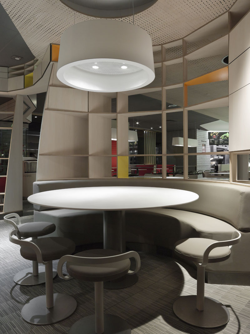 McDonald's restaurant furniture design